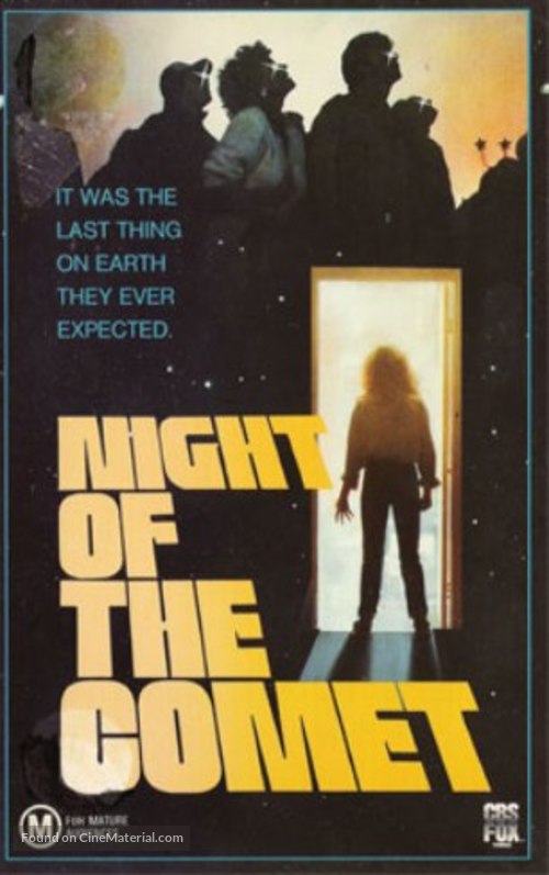 Night of the Comet - Australian VHS movie cover