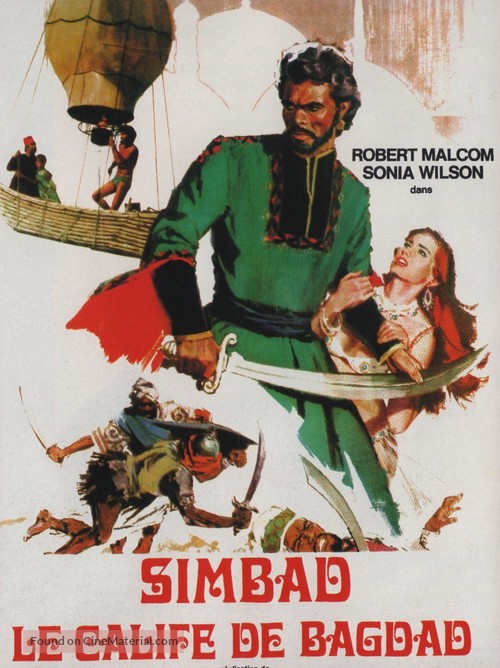 Simbad e il califfo di Bagdad - French Movie Poster
