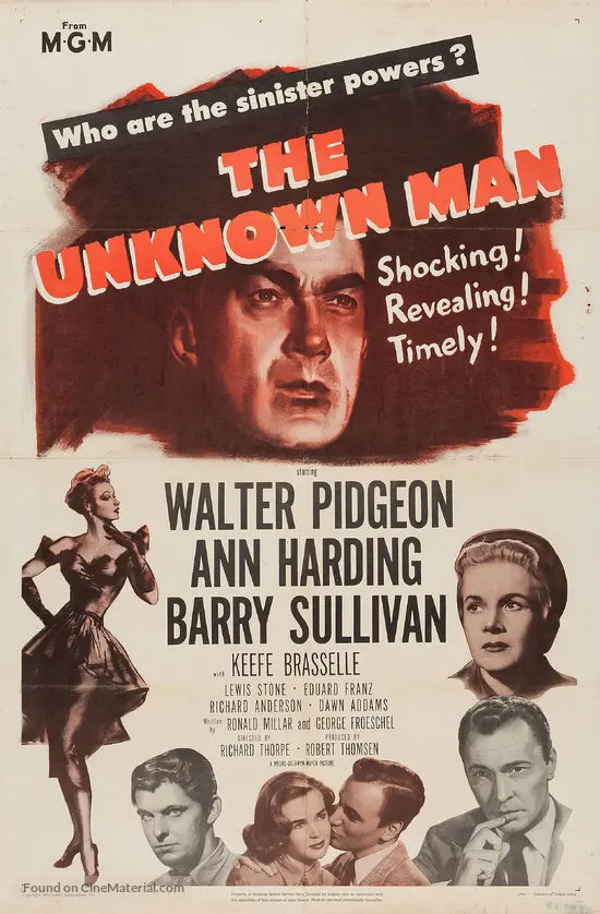 The Unknown Man - Movie Poster