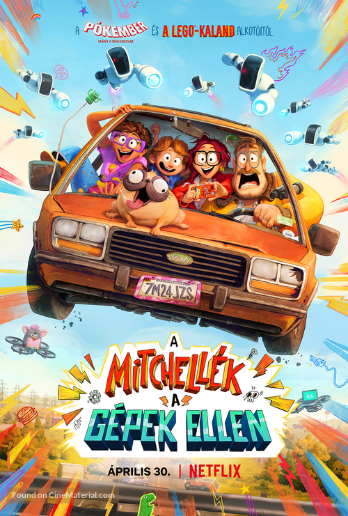 The Mitchells vs. the Machines - Hungarian Movie Poster