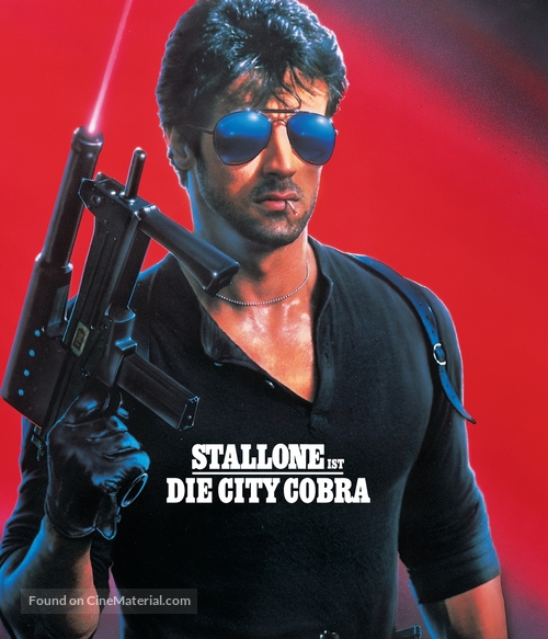 Cobra - German Blu-Ray movie cover