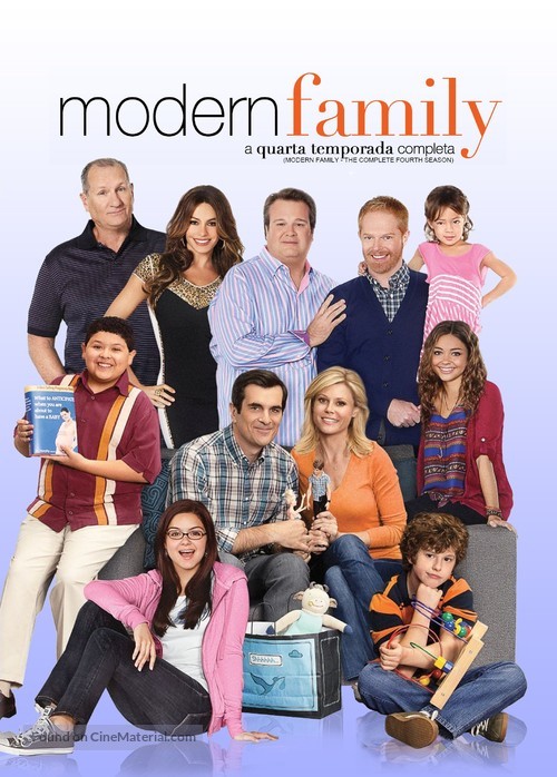 &quot;Modern Family&quot; - Brazilian DVD movie cover