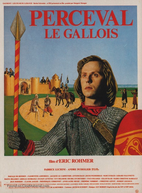 Perceval le Gallois - French Movie Poster