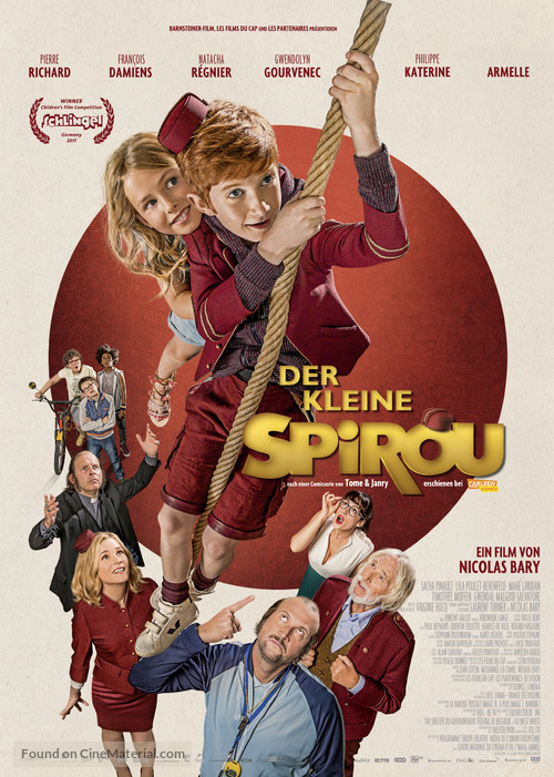 Le petit Spirou - German Movie Poster