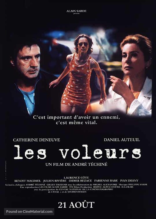 Les voleurs - French Movie Poster