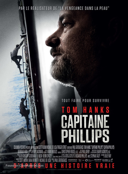 Captain Phillips - French Movie Poster