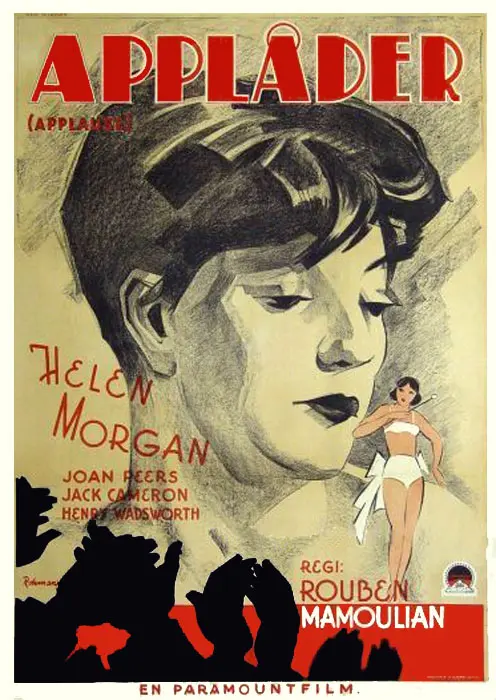 Applause - Swedish Movie Poster