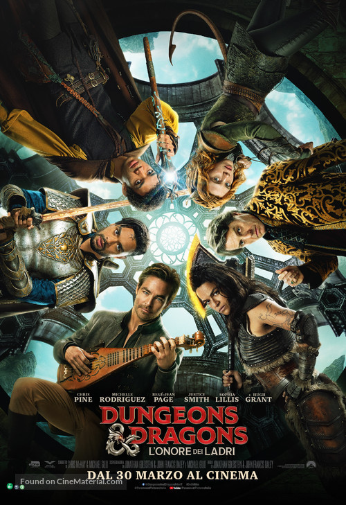 Dungeons &amp; Dragons: Honor Among Thieves - Italian Movie Poster