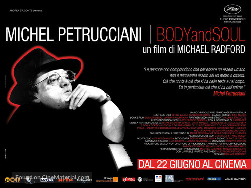 Michel Petrucciani - Italian Movie Poster