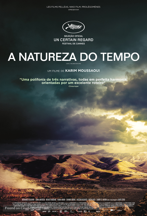 En attendant les hirondelles - Brazilian Movie Poster