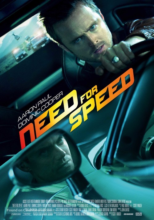 Need for Speed - Swiss Movie Poster