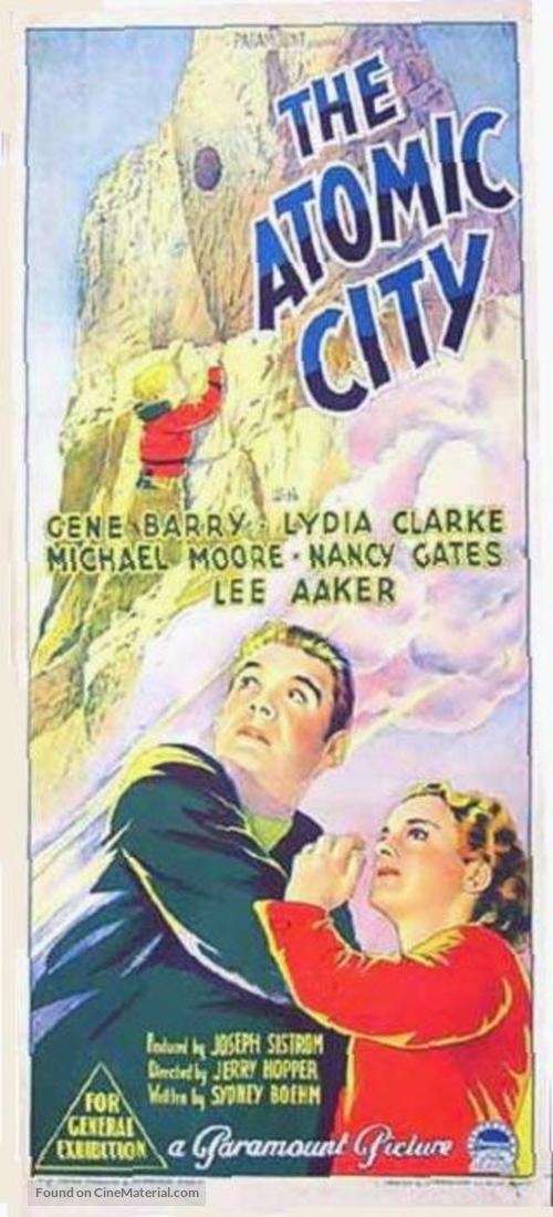 The Atomic City - Australian Movie Poster
