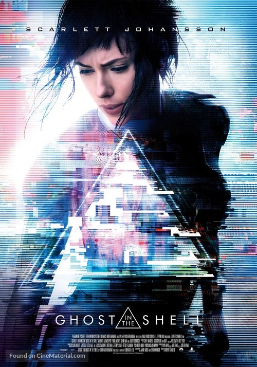 Ghost in the Shell - Lebanese Movie Poster