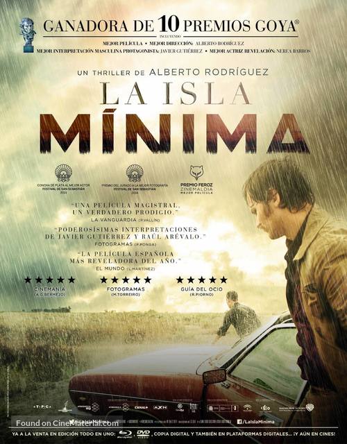 La isla m&iacute;nima - Spanish Movie Poster