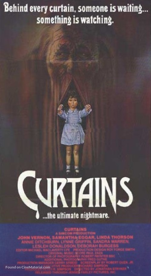 Curtains - VHS movie cover