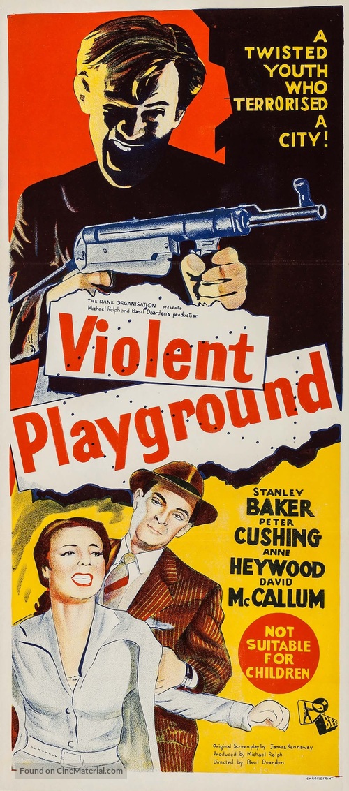 Violent Playground - Australian Movie Poster