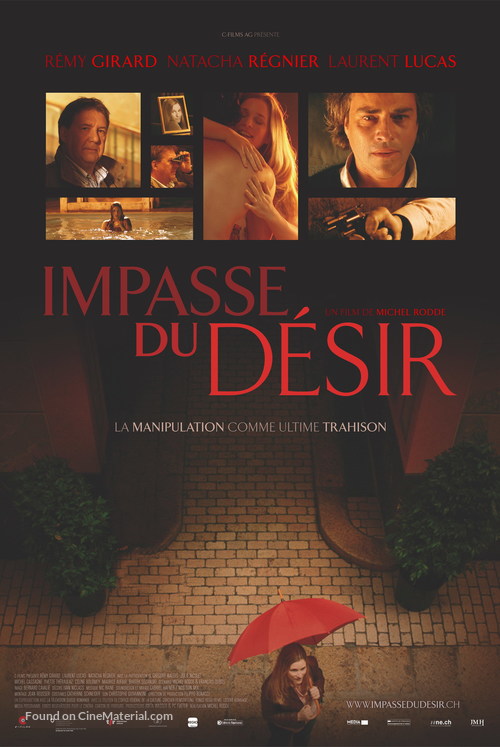 Impasse du d&eacute;sir - Swiss Movie Poster