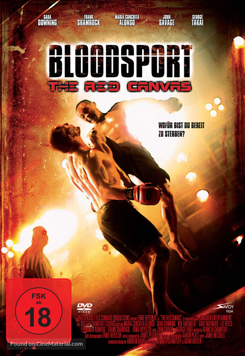 The Red Canvas - German DVD movie cover