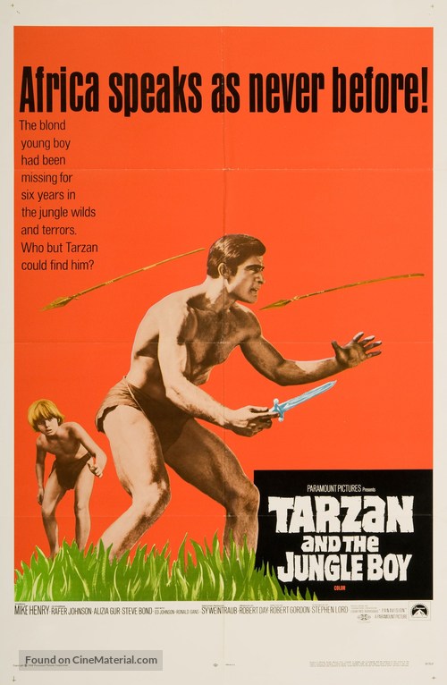Tarzan and the Jungle Boy - Movie Poster