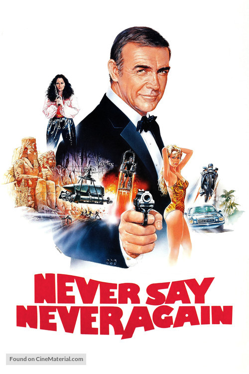 Never Say Never Again - British Movie Cover