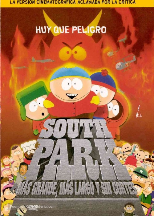 South Park: Bigger Longer &amp; Uncut - Spanish Movie Cover