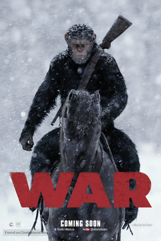 War for the Planet of the Apes - Swiss Movie Poster