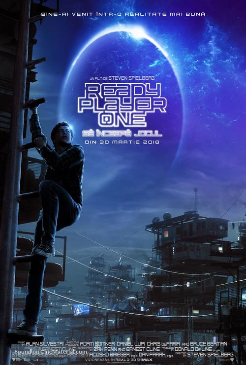 Ready Player One - Romanian Movie Poster