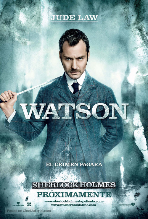Sherlock Holmes - Argentinian Movie Poster