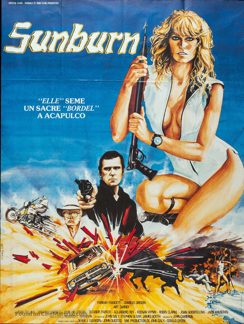 Sunburn - French Movie Poster