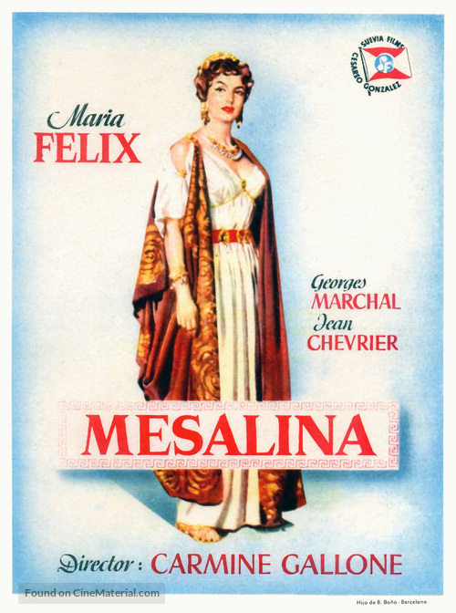 Messalina - Spanish Movie Poster