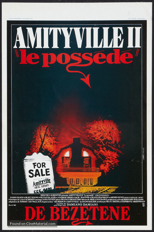 Amityville II: The Possession - Belgian Movie Poster