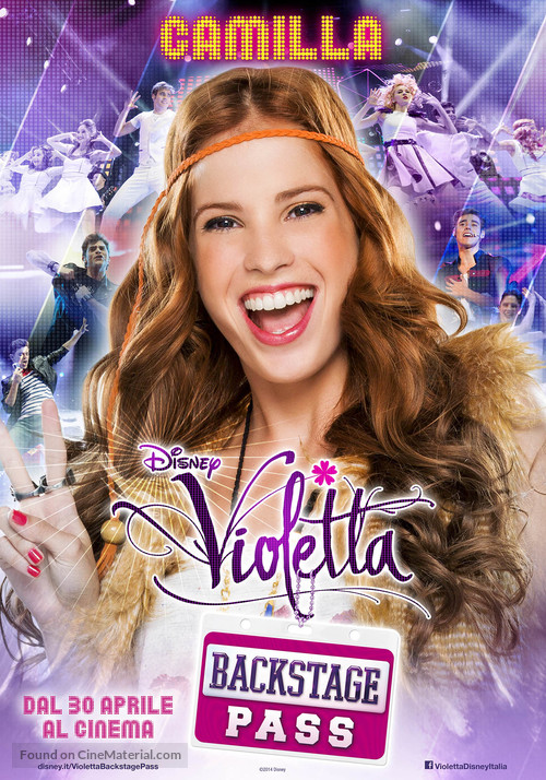 Violetta: La emoci&oacute;n del concierto - Italian Movie Poster