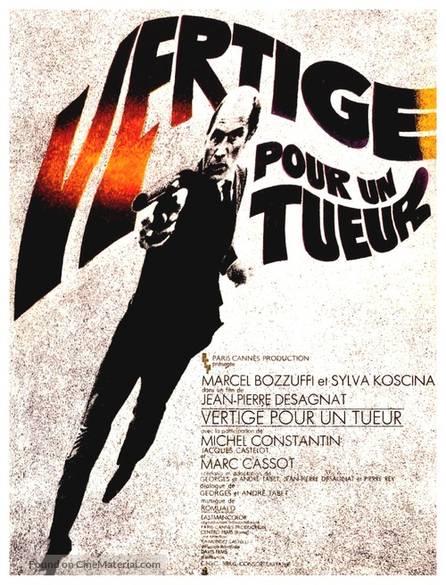 Vertige pour un tueur - French Movie Poster