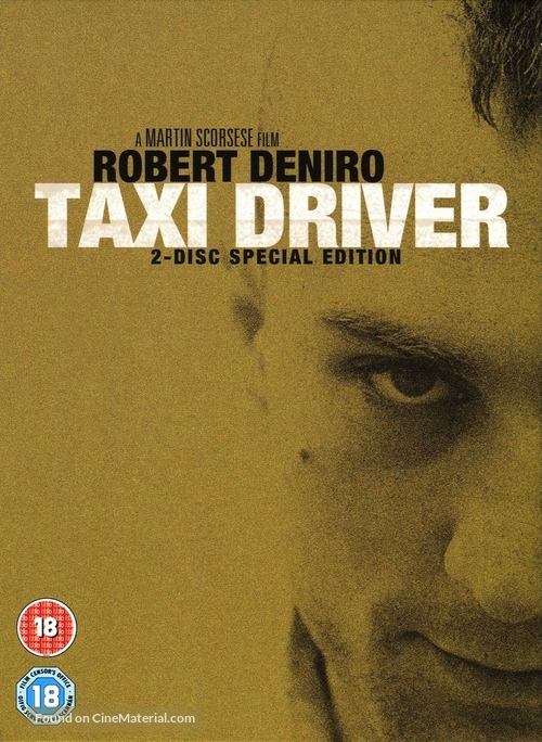 Taxi Driver - British Blu-Ray movie cover