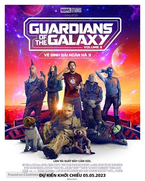 Guardians of the Galaxy Vol. 3 - Vietnamese Movie Poster