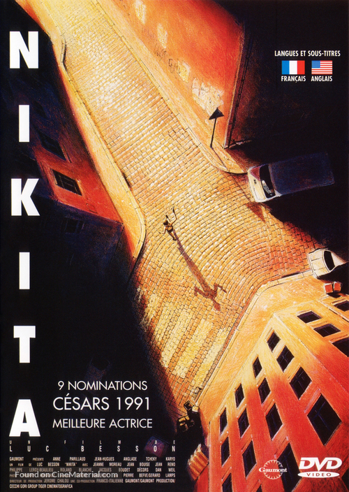 Nikita - French DVD movie cover
