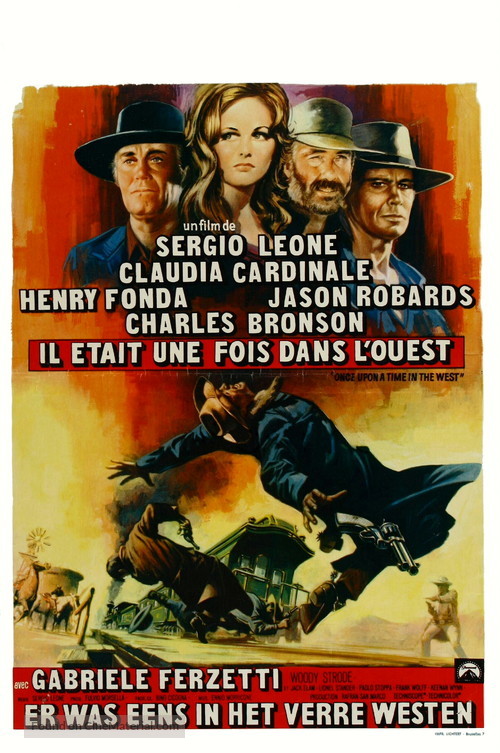 C&#039;era una volta il West - Belgian Movie Poster