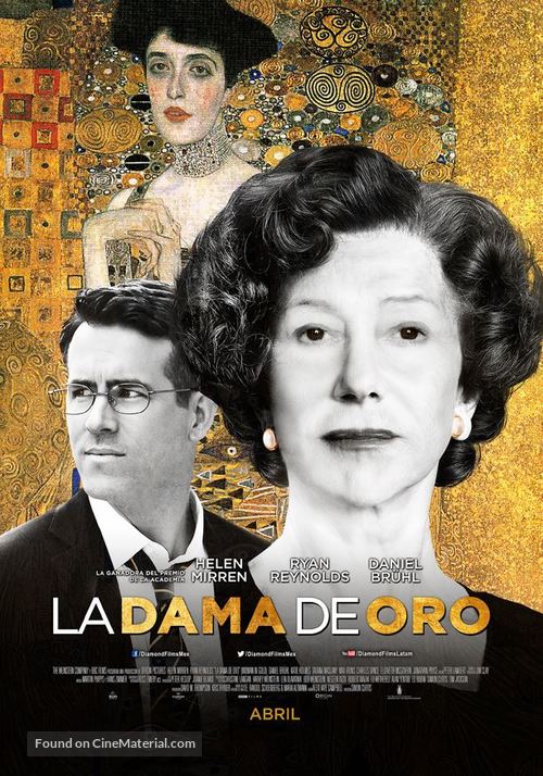 Woman in Gold - Mexican Movie Poster