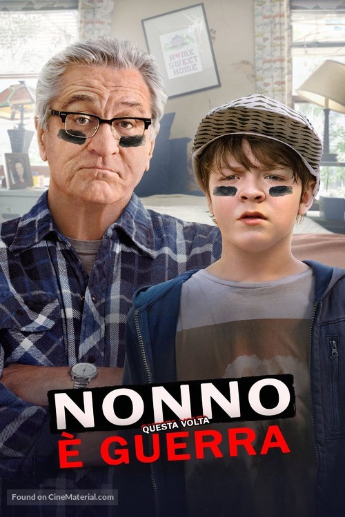 The War with Grandpa - Italian Movie Cover