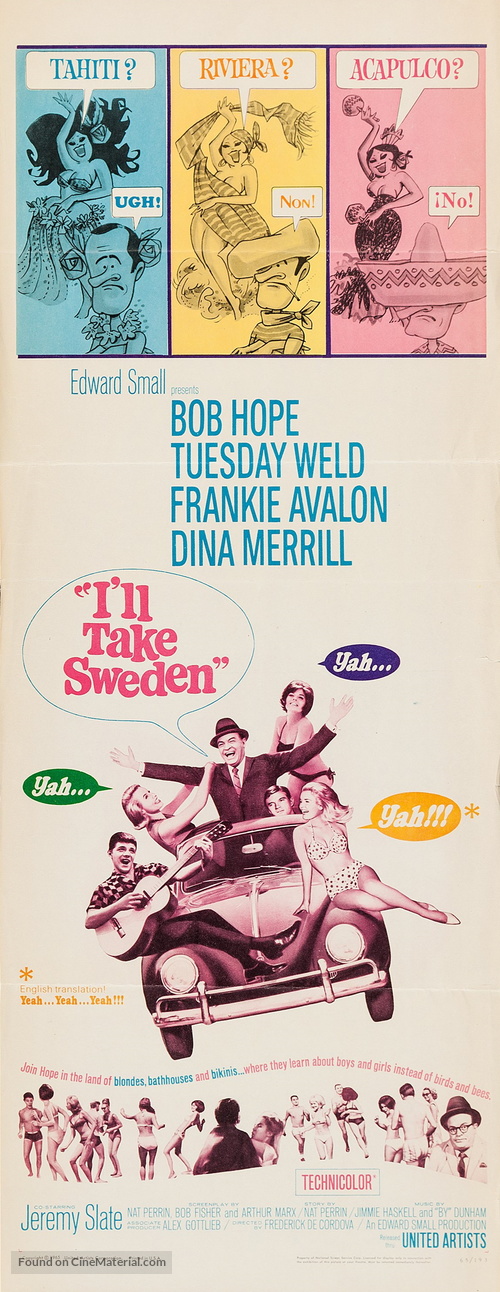 I&#039;ll Take Sweden - Movie Poster