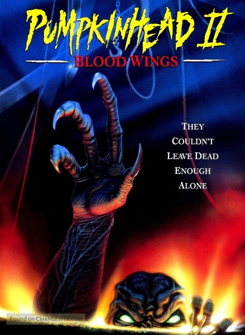 Pumpkinhead II: Blood Wings - DVD movie cover