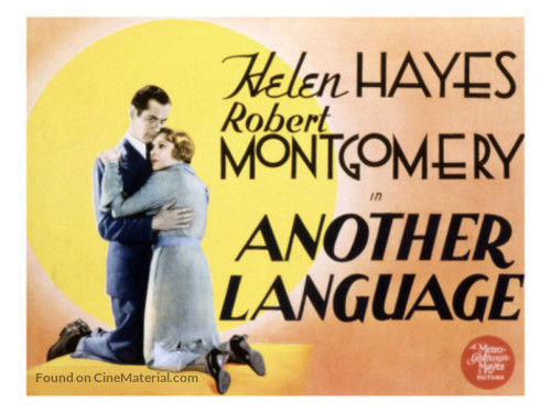 Another Language - Movie Poster