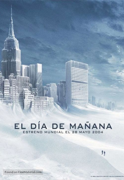 The Day After Tomorrow - Spanish Movie Poster