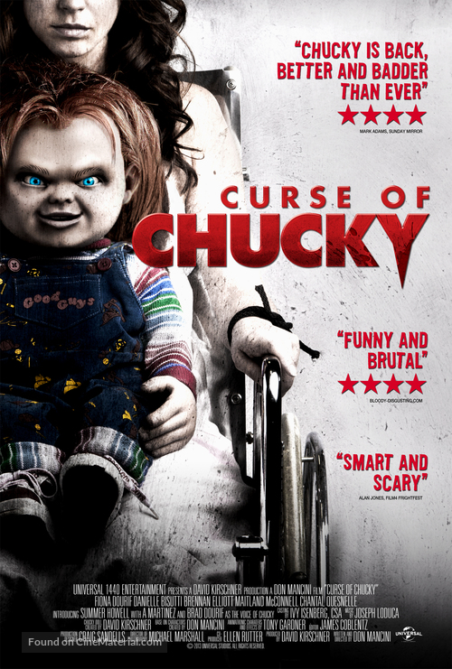 Curse of Chucky - Video release movie poster