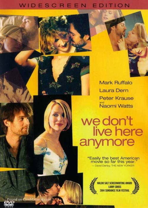 We Don&#039;t Live Here Anymore - DVD movie cover