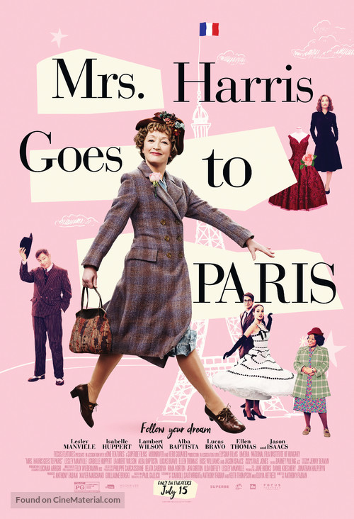 Mrs. Harris Goes to Paris - Movie Poster