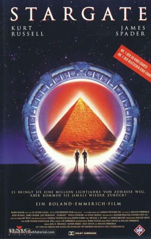 Stargate - German VHS movie cover