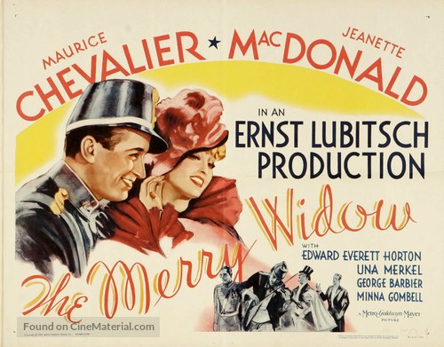 The Merry Widow - Re-release movie poster