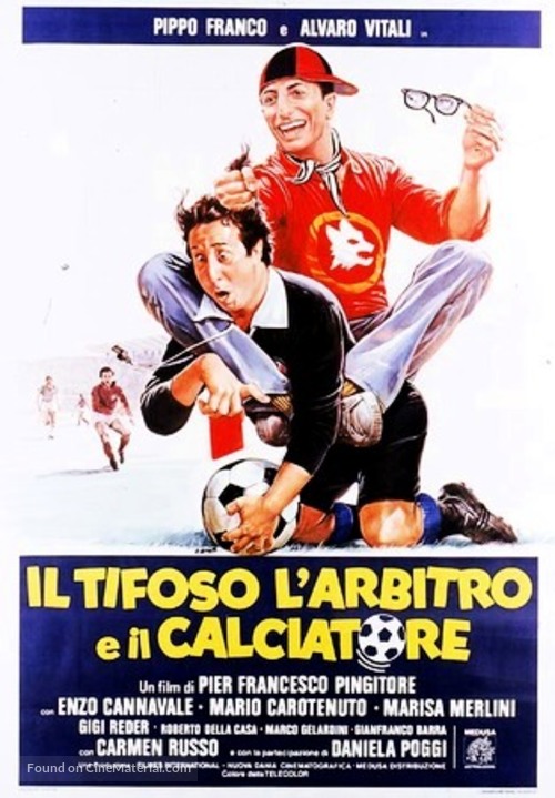 Il tifoso, l&#039;arbitro e il calciatore - Italian Movie Poster