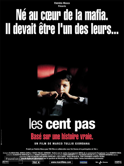 I cento passi - French Movie Poster